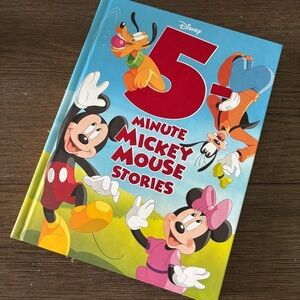 Disney 5-Minute Mickey Mouse Stories Book hardback book